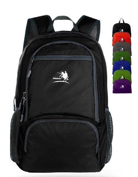 Free Knight 25L Packable Handy Lightweight Travel Hiking Backpack Daypack-Lifetime Warranty