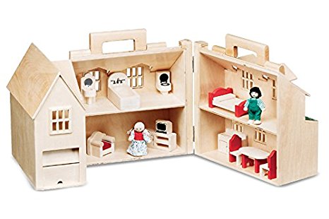 Melissa & Doug Fold & Go Dollhouse