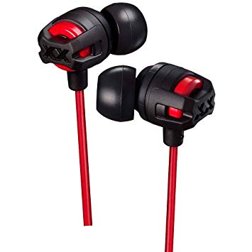 JVC HAFX103MR Xtreme Xplosives In-Ear Headphone with Microphone and Remote - Red