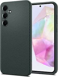 Spigen Liquid Air Designed for Galaxy A35 5G Case (2024) - Abyss Green