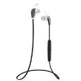 GLCON GS-09 Mini Sport Wireless Stereo Bluetooth Earphone with Microphone Mic for Bluetooth Enabled Devices - Black