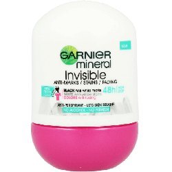 Garnier Spray Deodorant Invisible Mineral Roll On