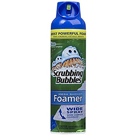 Scrubbing Bubbles Mega Shower Foamer Aerosol, 20 Ounce