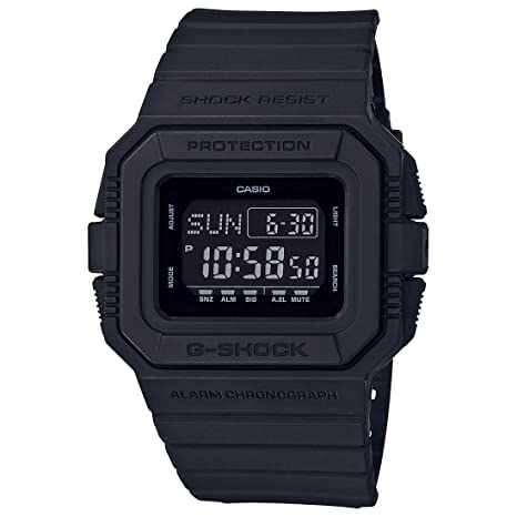 Casio Digital Black Dial Men's Watch-DW-D5500BB-1DR (G912)