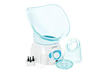 LIVIVO ® Facial Spa Steamer With Aromatherapy Diffuser (Blue)