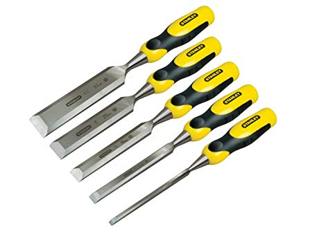 Stanley 216885 Dynagrip Chisel with Strike Cap Set (5 Pieces)