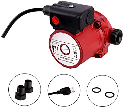 SHYLIYU Pressure Booster Pumps 115V 3-Speed Cast Iron Booster Pump 1 inch Outlet 46/67/93W Circulator Pump for Home