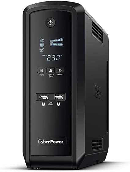 CyberPower Systems CP1300EPFCLCD PFC Sinewave Series Tower UPS, 1300VA