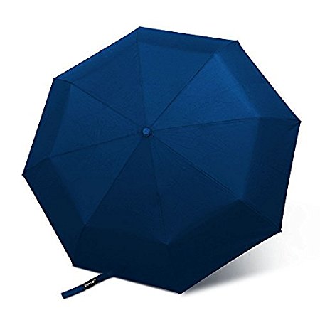 Umbrella | Innoo Tech Windproof Umbrella Tested 55 Mph | Travel Umbrella “Unbreakable” Auto Open and Close | Compact Umbrella Durability Tested 6000 Times | Navy Blue …