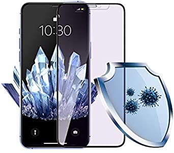 PERFECTSIGHT Anti Blue Light Healthy Screen Protector Compatible with iPhone 12 Pro Max 6.7 inch, Electroplated Sapphire Glass 9H Hardness, Anti Scratch