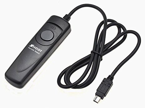 SHOOT MC-DC2 Remote Shutter Release for Nikon D90 D600 D610 D3100 D3200 D3300 D5000 D5100 D5200 D5300 D7000 Digital SLR Cameras