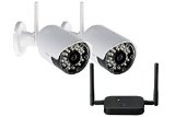Lorex LW2232PK2B Vantage Wireless VGA Video Security Two Camera System White