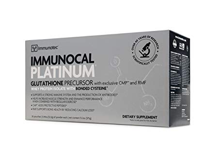 IMMUNOCAL PLATINUM - BIOACTIVE WHEY Protein - GLUTATHIONE - Immune Support