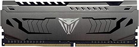 Patriot Viper Steel DDR4 8GB (1 x 8GB) 3600MHz Single w/Gunmetal Grey heatshield - PVS48G360C8