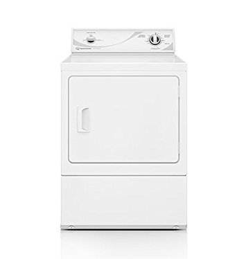 Speed Queen ADE3SRGS 27" Electric Dryer with 7.0 cu. ft. Capacity Commercial-Grade Steel Cabinet Secured Lint Filter 3 Temperature Settings and ADA Compliant in