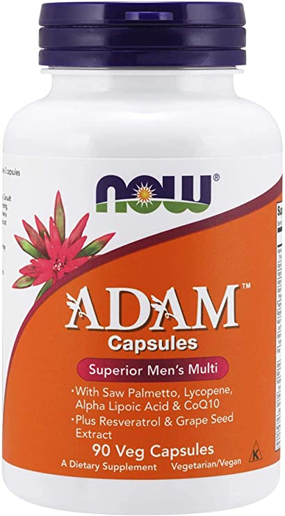 Now Foods ADAM superior Men's Multi Vitamin 90 Veg Capsules