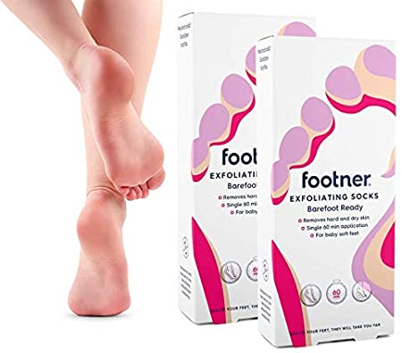 Footner Exfoliating Socks 1 Pair - 2 Pack