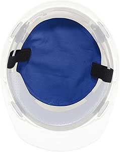 Ergodyne Chill-Its 6715 Evaporative Polymer Cooling Interior Hard Hat Pad, Solid Blue