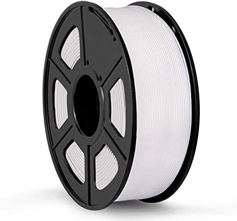 JAYO PLA 3D Printer Filament 1.75mm, Dimensional Accuracy  /- 0.02 mm, Fit Most FDM Printer, White PLA, 1 kg Spool