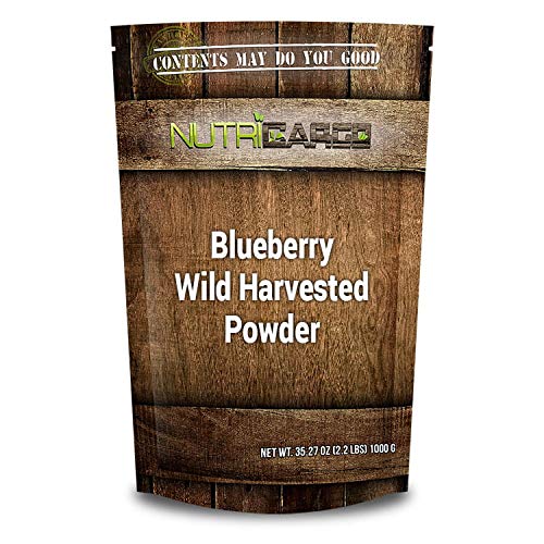 Blueberry, Wild Harvested Powder 2.2 LBS (1000 G)