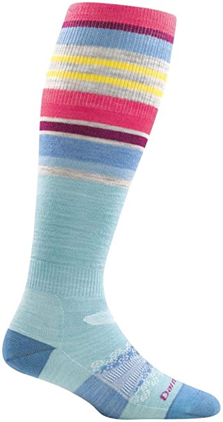 Darn Tough Glacier Stripe OTC Light Cushion Socks - Women's