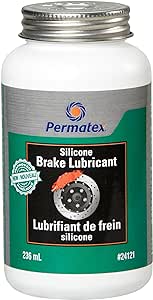 Permatex 24121 Silicone Brake Lubricant, Green, 236ml