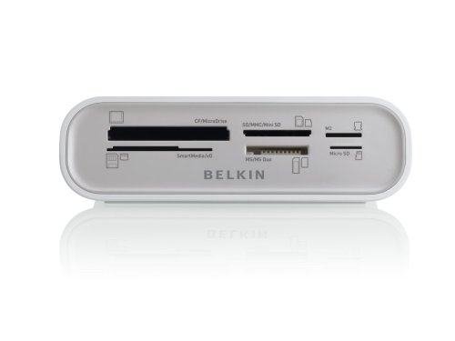 Belkin Universal Media Reader (F4U003-WHT), White