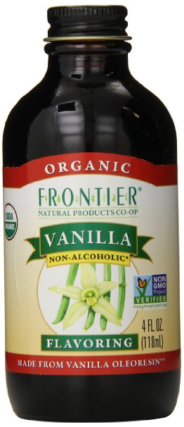 Frontier Organic Vanilla Flavoring 4 Ounce