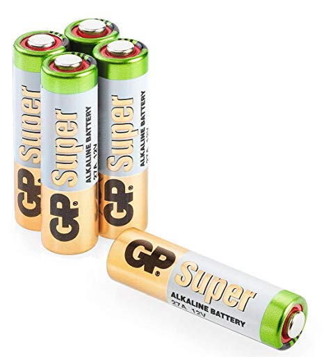 GP  27A / 27AF-2CS  Super Alkaline - Batteries (Alkaline, Cylindrical, 12 V, 28 mm, 7.7 mm, 4.4 g)