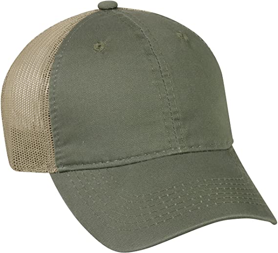 Outdoor Cap Garment Washed Meshback Cap