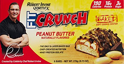 Fit Crunch Bars Fit Crunch Bar Peanut Butter - 276 g(6 Bars)