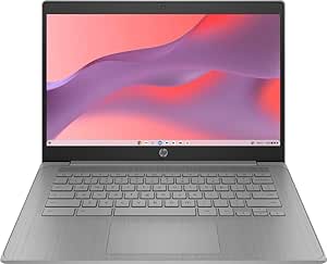 HP Chromebook 14" HD Laptop - Intel Celeron N4120, 4GB RAM, 64GB eMMC, Chrome OS – (14a-ne0013dx)