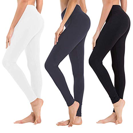 Gayhay High Waisted Leggings for Women - Opaque Slim Tummy Control Pants for Yoga Workout Cycling Running