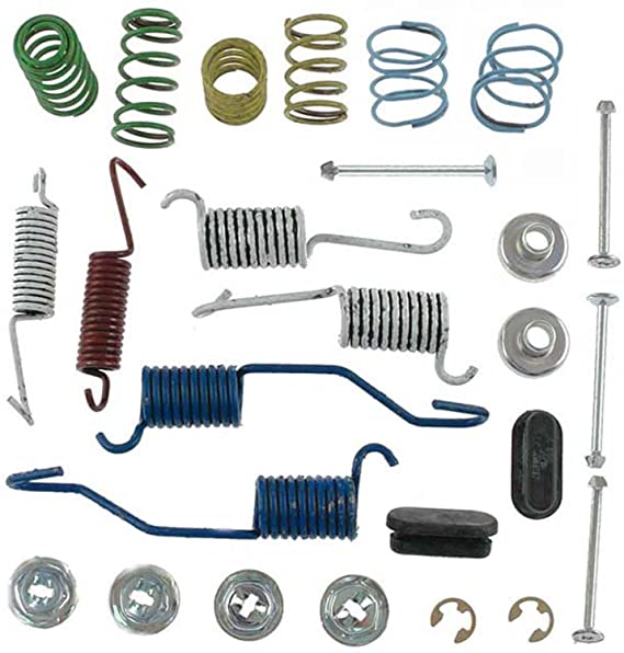 ACDelco 18K564 Professional Rear Drum Brake Spring Kit with Springs, Pins, Retainers, Washers, and Caps