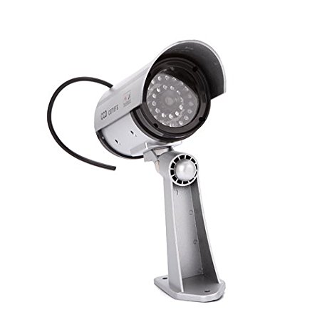 Esky Outdoor Fake Dummy Security Camera with Blinking Light