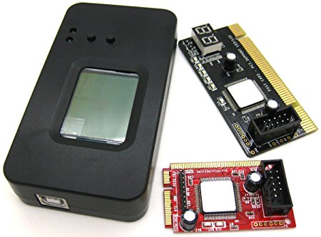 4 in 1 PCI / Mini PCI / Mini PCI-E / LPC Desktop Laptop Notebook PC Motherboard LCD Analyzer Diagnostic Debug POST Card