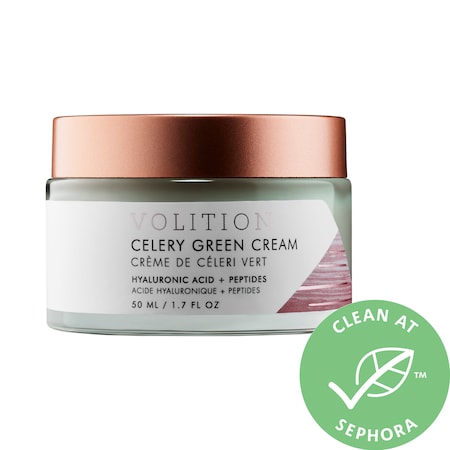 Celery Green Cream with Hyaluronic Acid + Peptides