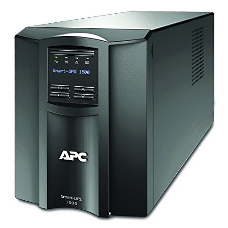 APC 1500VA Smart-UPS with SmartConnect, Pure Sine Wave UPS Battery Backup & Surge Protection (SMT1500C)