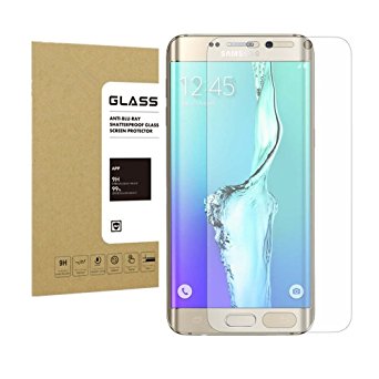 Galaxy S6 Edge Plus Screen Protector MaxDemo Edge to Edge HD Premium Shield Tempered Glass, Oil Resistant Coated [ Anti-Bubble][Anti-Scratch] Screen Protector for Samsung Galaxy S6 Edge Plus Clear