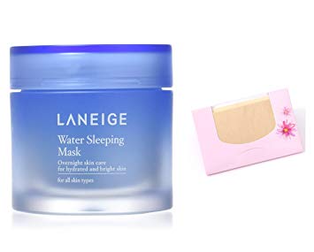 Laneige Water Sleeping Mask 70ml  SoltreeBundle Natural Hemp Paper 50pcs