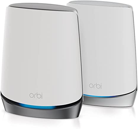 NETGEAR Orbi 5G Tri-Band WiFi 6 Mesh System (NBK752) – Router with 1 Satellite Extender | Coverage up to 5,000 sq. ft, 40 Devices | AX4200 (Up to 4.2Gbps)