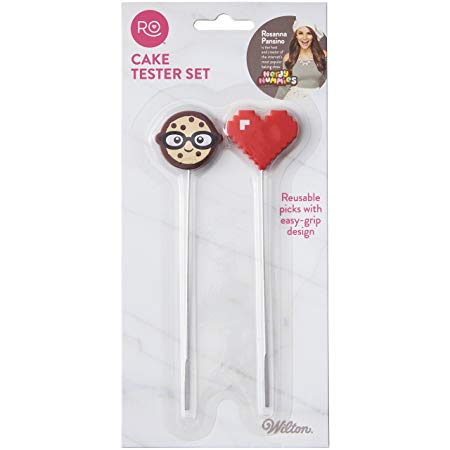 Rosanna Pansino Nerdy Nummies Cake Tester Set, 2-Ct. by Wilton