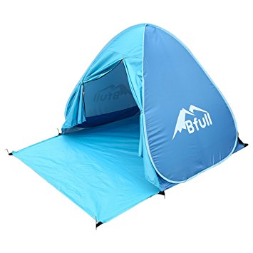 Pop Up Tent, Bfull Automatic Portable Beach Tent with Curtain Sun Shelters Anti UV For Outdoor Garden Camping Fishing Picnic