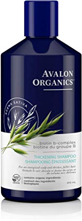 Avalon Organics Biotin B Complex Thickening Shampoo, 414ml