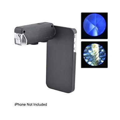 100X Zoom Digital Cellphone Microscope Magnifier   Back Cover for iPhone 4 4s