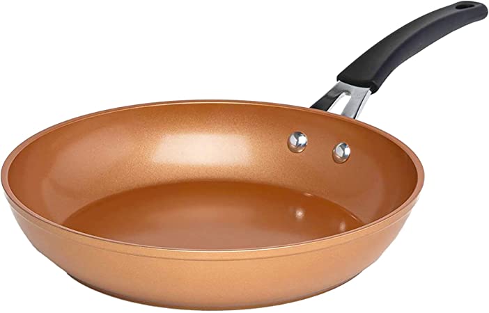 Ecolution Endure 9.5 Inch Nonstick Fry Pan | Induction Base | Oven Safe, Copper