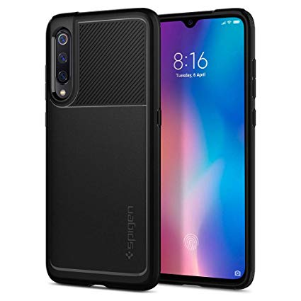 Spigen Rugged Armor Designed for Xiaomi Mi 9 Case (2019) - Matte Black