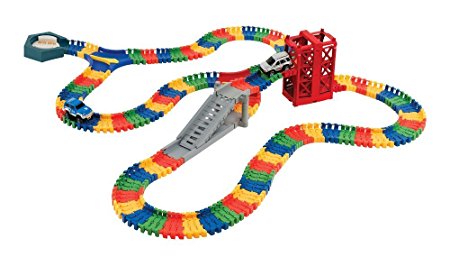 Kidoozie Deluxe Build-A-Road with Elevator - Mentally Stimulating and Employs Tactile Engagement - Fully Customizable - For Ages 3 and Up