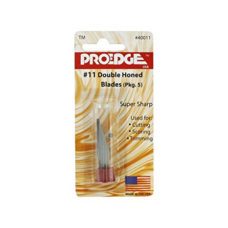 Proedge Double Honed Blades No. 11, Silver
