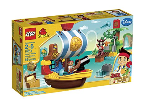 LEGO DUPLO Jakes Pirate Ship Bucky 10514(Discontinued by manufacturer)